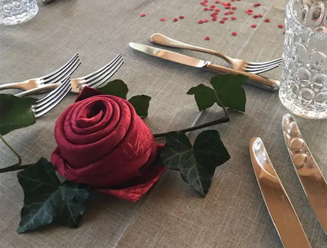 La cucina curata personalmente dalla famiglia Gusmeroli